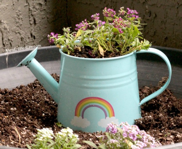 How to Make a Watering Can Planter. A watering can planter is such an adorable way to keep pretty flowers and fresh herbs nearby at all times. Make a collection of different watering cans for some added whimsy!