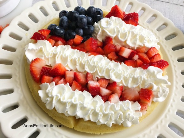 Flag Waffle Recipe. Looking for a patriotic holiday breakfast? These adorable American Flag Waffles is a tasty breakfast waffle and wonderful fresh fruit combination that your children will love!