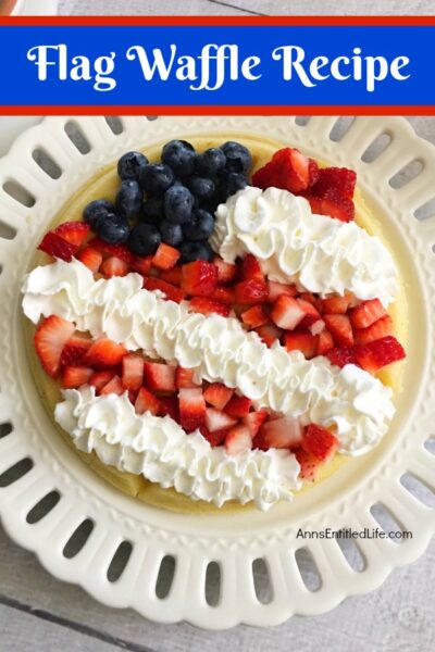 Flag Waffle Recipe