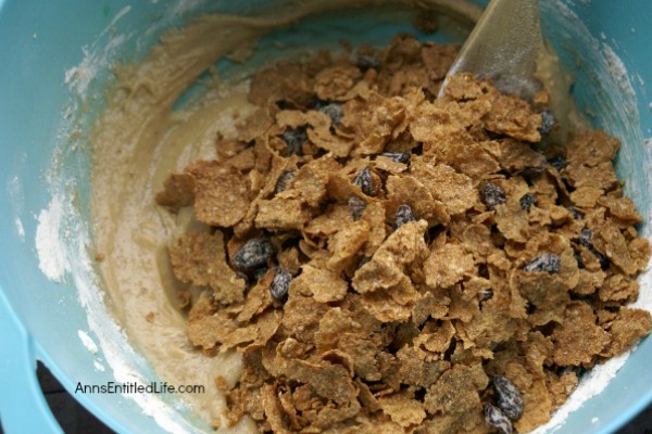 Raisin Bran Cereal Cookies Recipe. If you like raisin bran you will love these unique and easy to make Raisin Bran Cereal Cookies. Crispy on the outside, soft on the inside, these cookies are filled with the sweet taste of raisins!