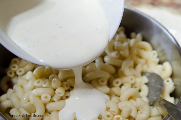 Herbed Cheese and Veggie Macaroni Salad Recipe. A new twist on an old favorite, this herbed cheese and vegetable recipe is simply delicious. An easy recipe to make, this summer side dish is a perfect accompaniment for backyard barbecues, picnics, lunches and evening meals.