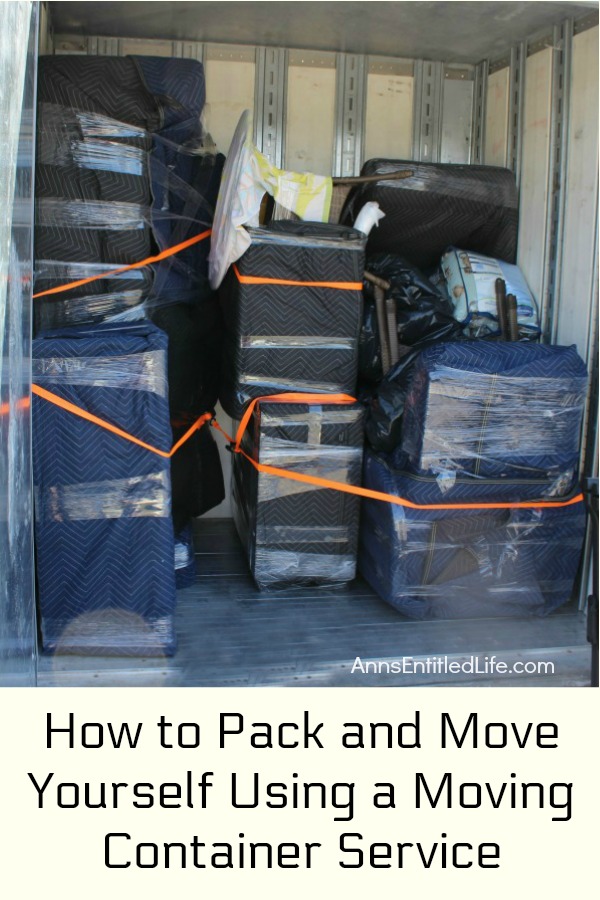 How to Pack and Move Yourself Using a Moving Container Service. This is how we moved ourselves long distance from Florida to New York State using a moving container service!