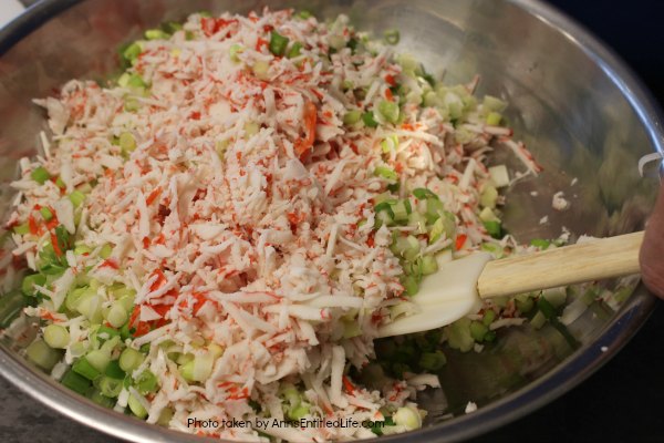 Imitation Crab Salad Recipe. This is simply the best imitation crab salad you will ever make! Serve it for lunch or as a dinner side. Easy to make, this imitation crab salad is truly fabulous.