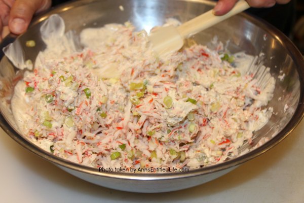 Imitation Crab Salad Recipe. This is simply the best imitation crab salad you will ever make! Serve it for lunch or as a dinner side. Easy to make, this imitation crab salad is truly fabulous.