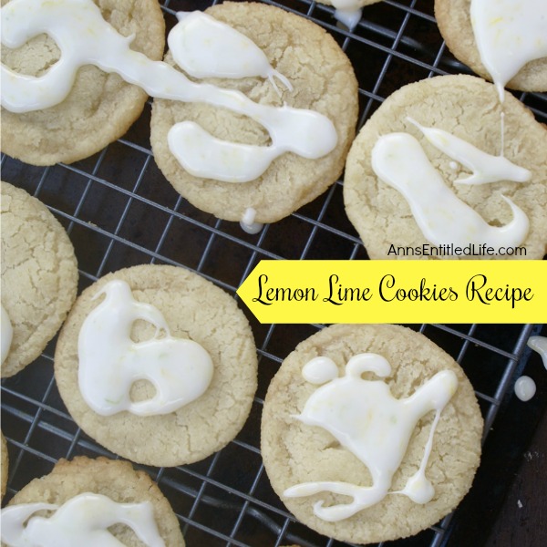 Lemon Lime Cookies Recipe. The fresh taste of citrus in an easy to make cookie! These lemon lime cookies are easy to make, and oh so delicious. This is a wonderful dessert or lunchbox cookie anytime of the year.