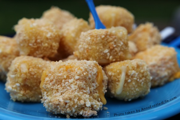 Gluten-Free Cheese Bites Recipe. Make your own gluten-free cheese bites with this easy recipe. Great for entertaining, these cheese bites are packed with gooey cheesy deliciousness! Easily frozen, this gluten-free cheese bites recipe is one your friends and family will thoroughly enjoy!