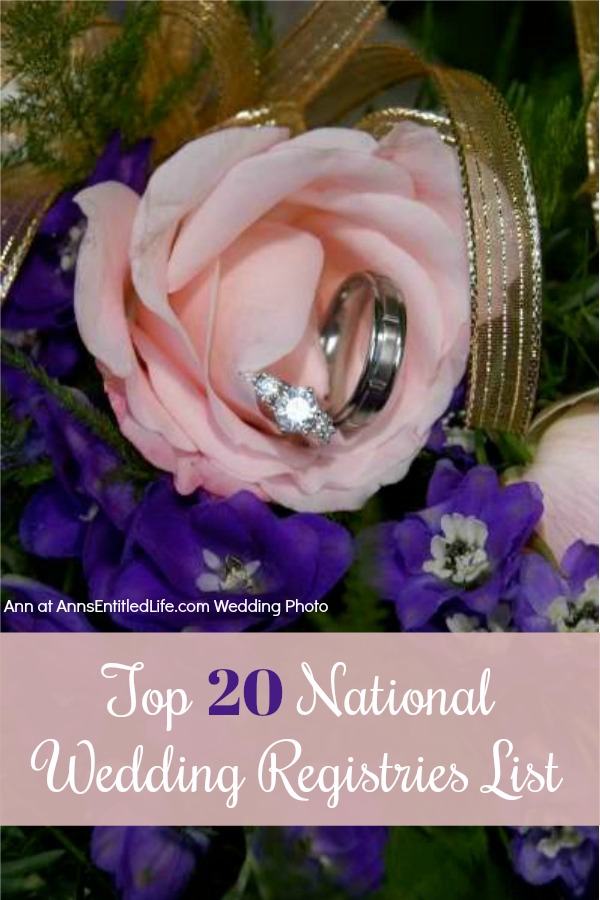 List of Wedding Registries