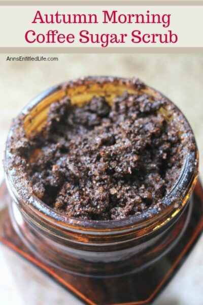 Autumn Morning Coffee Sugar Scrub