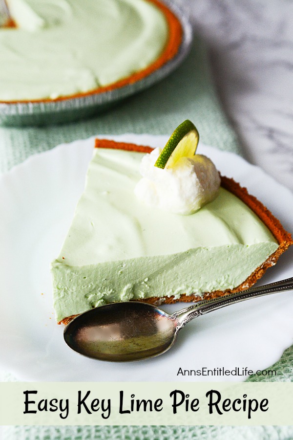 Easy Key Lime Pie Recipe. Enjoy the sweet-tart taste of key lime when you make this easy key lime pie recipe. This smooth and creamy pie comes together in minutes. Your family and friends will love this delicious dessert.