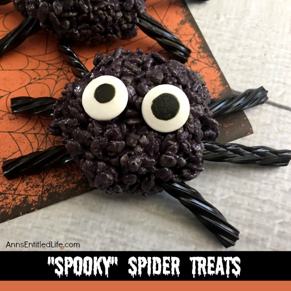 Spooky Spider Treats Recipe. These easy to make Spooky Spider Treats will be a huge hit with your little - and big - witches and ghosts! Perfect for lunchboxes, parties, and afternoon snacks, these spider treats are easy to make and taste so good!