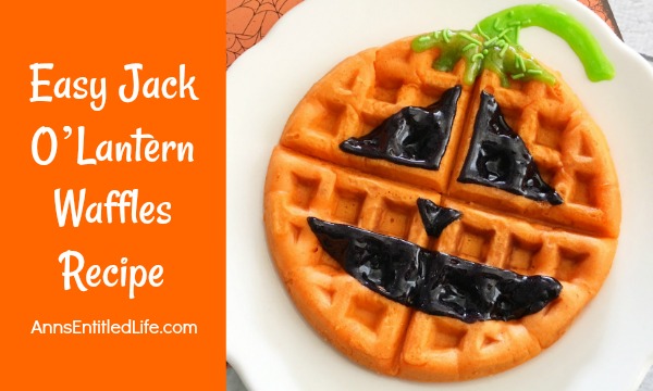 Easy Jack-O'-Lantern Waffles Recipe