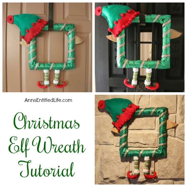 Christmas Elf Wreath Tutorial. This step-by-step tutorial will show you how to easily make this darling Christmas Elf Wreath in about 30 minutes. The templates are included in the post.