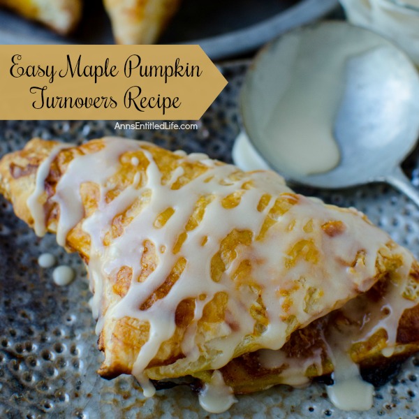 Easy Maple Pumpkin Turnovers Recipe. These amazing maple pumpkin turnovers are a wonderful breakfast treat you entire family will enjoy. Perfect for an on-the-go breakfast, packed in a lunchbox, or as a fabulous dessert, these pumpkin turnovers are a sweet and tasty delight.