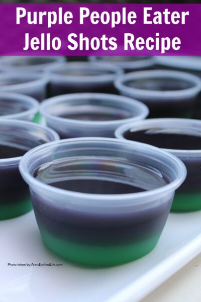 Purple People Eater Jello Shots Recipe