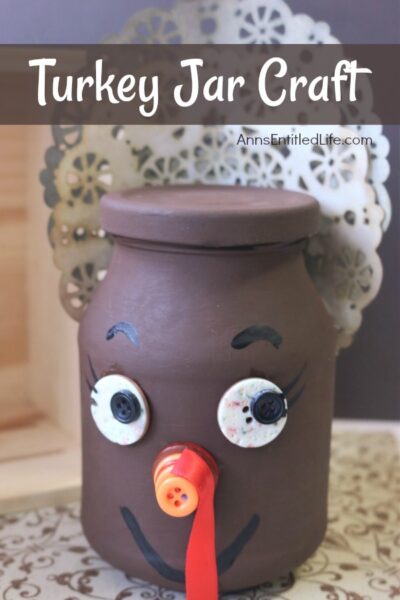 Thanksgiving Turkey Jar Craft