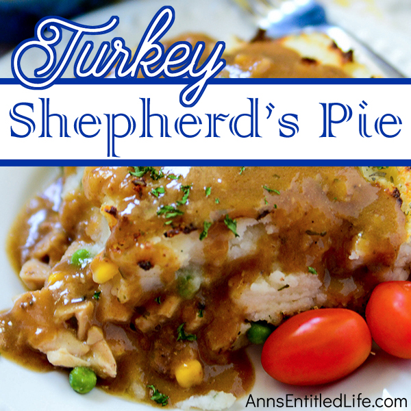 Turkey Shepherd's Pie Recipe. When you have holiday leftovers it can be difficult to think of new recipe ideas to use up the rest of the meal. This Turkey Shepherd's Pie one easy to make, delicious turkey leftovers recipe that the whole family will love!