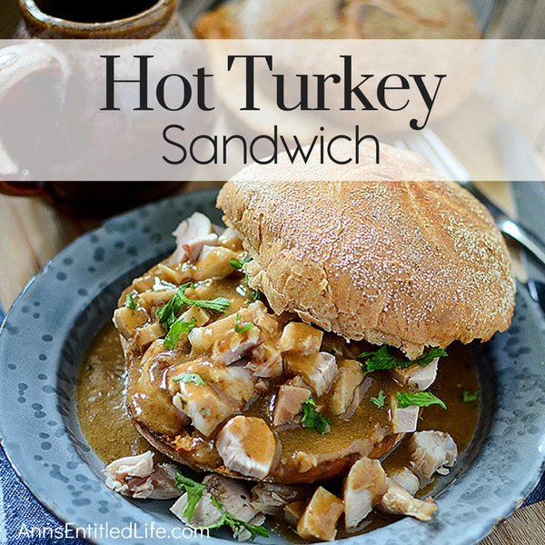 Hot Turkey Sandwich Recipe. This is an easy, delicious leftover turkey recipe that is ready in time flat to serve for lunch or dinner the next day. Your whole family will enjoy this hot turkey sandwich recipe.