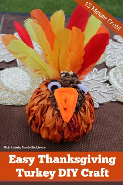 Easy Thanksgiving Turkey DIY Craft