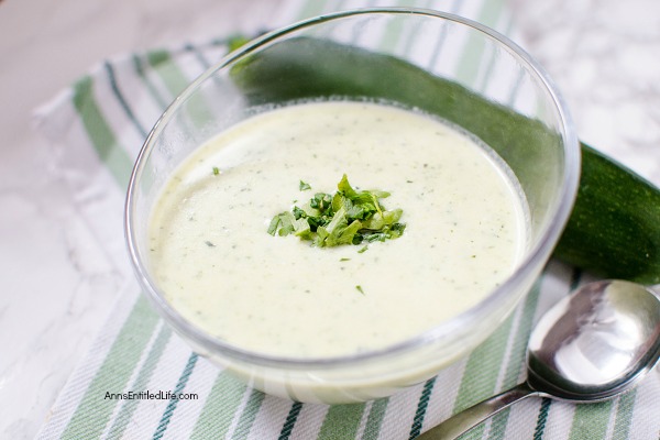 Zucchini Soup Recipe. A delicious, easy to make zucchini soup that makes great use of fresh zucchini. If you are looking for a zucchini soup recipe that is not like all the others, this is the recipe for you!