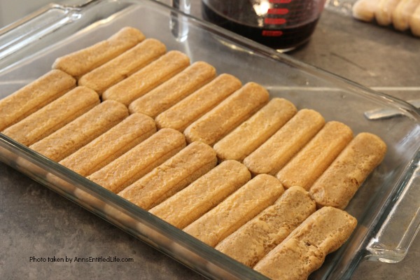 White Russian Tiramisu Cake Recipe. This no-egg, no-cooking, tiramisu recipe comes together quickly. It can be served immediately, or made the day before your special event or dinner. The melt-in-your mouth creamy, rich, coffee-cocoa goodness of this white Russian tiramisu will have your friends and family asking for seconds!