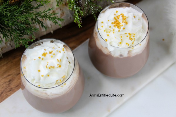 Bourbon Hot Cocoa Recipe. Delicious hot cocoa for adults! This bourbon hot cocoa recipe is simple to make. Infused with a hint of orange, this adult hot cocoa beverage is a wonderful treat on a cold night.