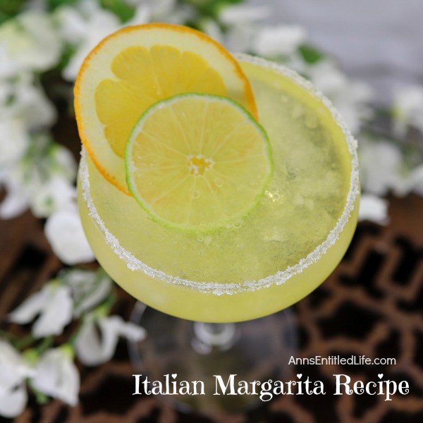 Italian Margarita Recipe. This sweet and tart Italian Margarita recipe is a fun update to a traditional margarita. This refreshing Italian margarita is an easy to make cocktail perfect for a party, sipping in the backyard, or to enjoy on a relaxing weekend with friends.