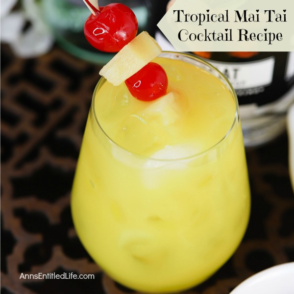 Tropical Mai Tai Cocktail Recipe. This Tropical Mai Tai Cocktail Recipe is a rum-based drink that will have you thinking of sandy tropical beaches and warm summer breezes. The Tropical Mai Tai is perfect for any occasion.