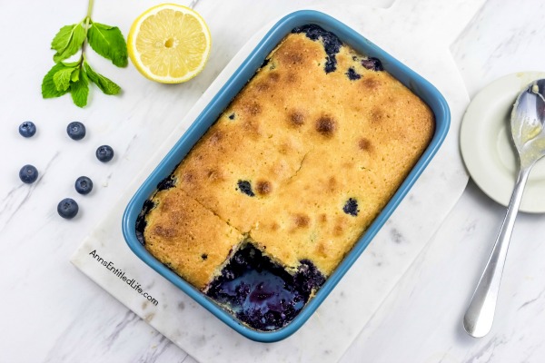 Blueberry Cobbler Recipe. This fresh Blueberry Cobbler Recipe is simply outstanding! Easy to make, it is a delicious summer comfort-food recipe that will have your friends and family asking for seconds!