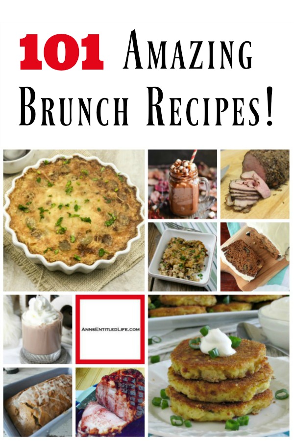 101 Brunch Recipes. No matter what the season, brunch is the best meal of the day!  From casseroles to quiche, frittatas to muffins, mimosas to fancy coffee recipes, there is an easy brunch recipe on this list perfect for your brunch menu. If you need a recipe for Easter brunch, Mother's Day, Christmas morning brunch or perhaps for a baby shower or bridal shower, these fabulous brunch ideas are ideal for the day.