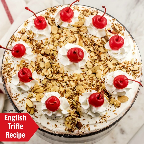 English Trifle Recipe. This classic trifle recipe is simply delicious! Making a traditional trifle recipe is easier than you think. The step-by-step instructions of this English Trifle Recipe come to easily resulting in a fabulous special occasion dessert.