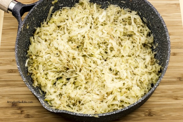 Frizzled Cabbage Recipe. This Frizzled Cabbage Recipe will make cabbage lovers out of everyone! Easy to make, the sautéing brings out the flavor and makes your cabbage oh so sweet.  I was not a cabbage fan before this frizzled cabbage recipe, and now I love cabbage!