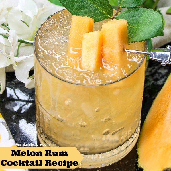 Melon Rum Cocktail Recipe. Looking for one of the best rum drinks out there? Well then try this fabulous Melon Rum Cocktail! It is perfect for sipping on a lazy afternoon, when friends gather for a night together, or as a different and unique party drink. Try this delicious rum melon drink today!