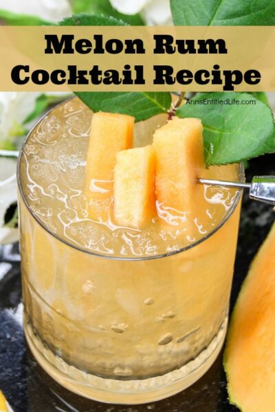 Melon Rum Cocktail Recipe