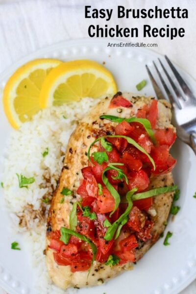 Easy Bruschetta Chicken Recipe