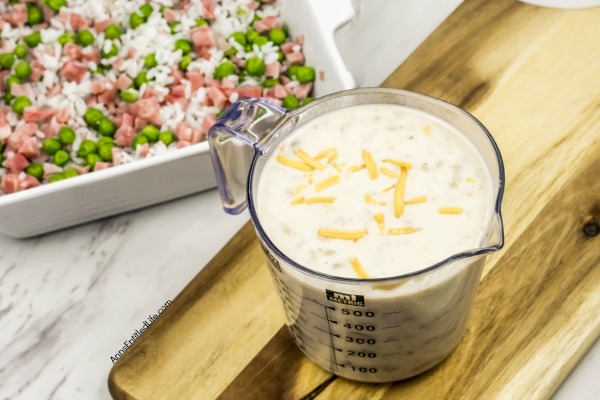 Ham Casserole Recipe. Got leftover ham? This is a delicious, easy to make leftover ham casserole recipe! This homemade ham casserole freezes very well too. If you have leftover ham, try this simple to make ham casserole for dinner tonight!