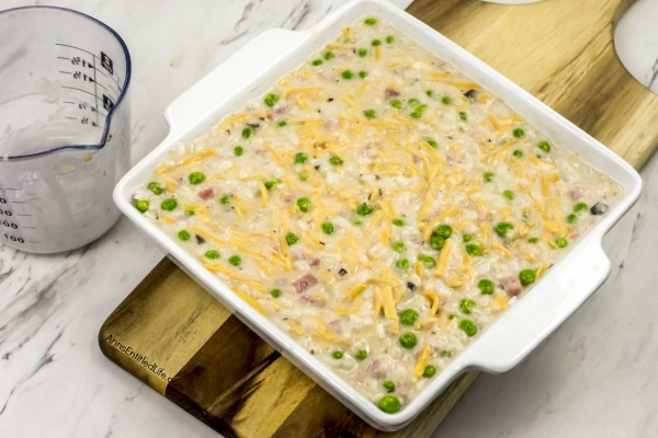 Ham Casserole Recipe. Got leftover ham? This is a delicious, easy to make leftover ham casserole recipe! This homemade ham casserole freezes very well too. If you have leftover ham, try this simple to make ham casserole for dinner tonight!