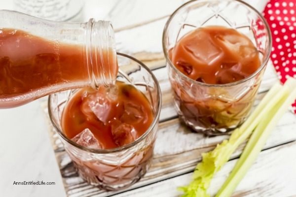 The Classic Bloody Mary Recipe. The Bloody Mary is one of the few cocktails that can be served any time of day! Breakfast, lunch or dinner, this classic Bloody Mary recipe made with vodka, tomato and lemon juice and just a splash of zest and spice is the perfect adult beverage.