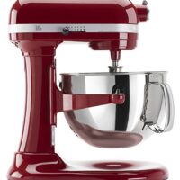 KitchenAid KP26M1XER 6 Qt. Professional 600 Series Bowl-Lift Stand Mixer - Empire Red