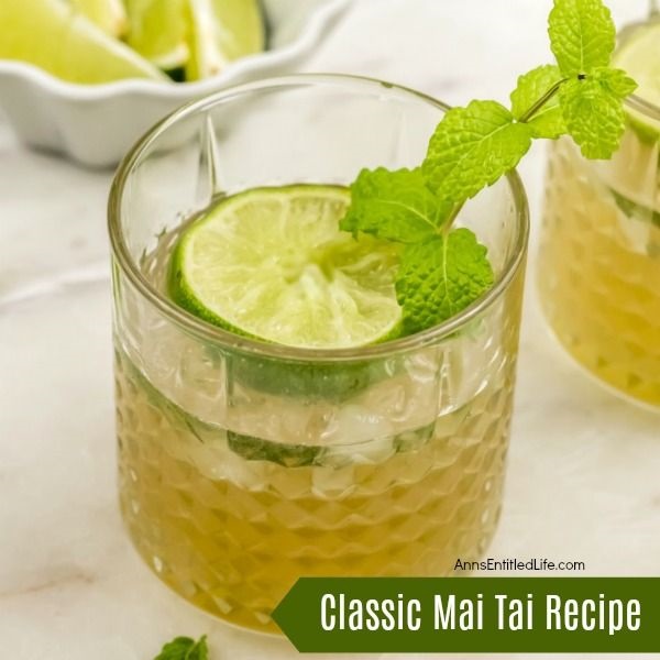 Classic Mai Tai Recipe. The delicious, original, Mai Tai recipe is honestly the best Mai Tai recipe. Sometimes, sticking with the classics is best. Easy to make, the Mai Tai cocktail dates back 75 years. This Tahitian cocktail is fabulous for parties, get-togethers, or relaxing by the pool. The traditional Mai Tai is truly Paradise In A Glass™!
