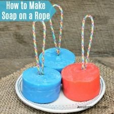 How to Make Soap on a Rope