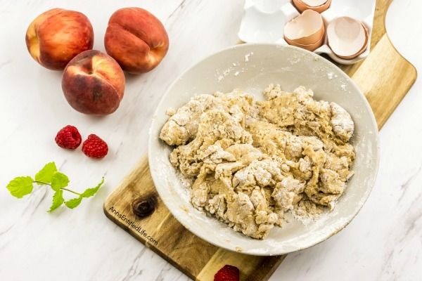 Raspberry Peach Cobbler Recipe. The sweet taste of plump, juicy peaches and the tart taste of raspberries combine for a lovely cobbler that will have your whole family asking for seconds.  Give this old-fashioned, easy to make raspberry peach cobbler a recipe tonight!