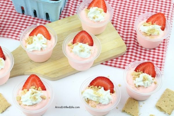 Strawberry Cheesecake Pudding Shots Recipe. If you would like tasty instructions on how to make pudding shots, start with this fabulous Strawberry Cheesecake Pudding Shots Recipe! These pudding shots taste just like a strawberry cheesecake. These smooth and yummy pudding shots are great to serve at parties, tailgating, and more!