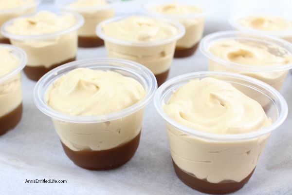 Caramel Apple Pudding Shots Recipe. Creamy apple-caramel goodness in a pudding shot! These easy to make, smooth and delicious Caramel Apple Pudding Shots are fall favorites, great for parties, tailgating, and more.