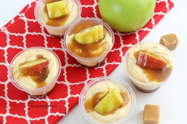 Caramel Apple Pudding Shots Recipe. Creamy apple-caramel goodness in a pudding shot! These easy to make, smooth and delicious Caramel Apple Pudding Shots are fall favorites, great for parties, tailgating, and more.