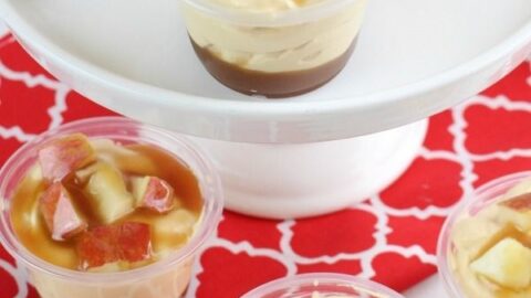 Caramel Apple Pudding Shots Recipe