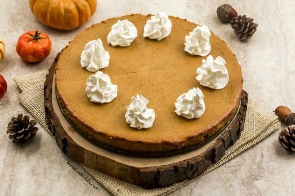 If you are looking for a fabulous pumpkin pie recipe without a crust, you will enjoy this amazing variation of a traditional pumpkin pie recipe. Crustless pies are all the rage - same great pie taste, less calories and carbs by foregoing the crust. Crustless pies are easy enough to make using a springform pan, just read the step by step crustless pumpkin pie recipe I am sharing below to make your own terrific crustless pumpkin pie!