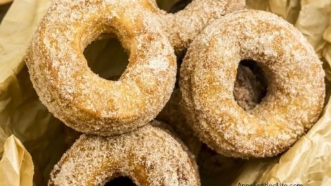 Easy Homemade Cinnamon Sugar Donuts Recipe