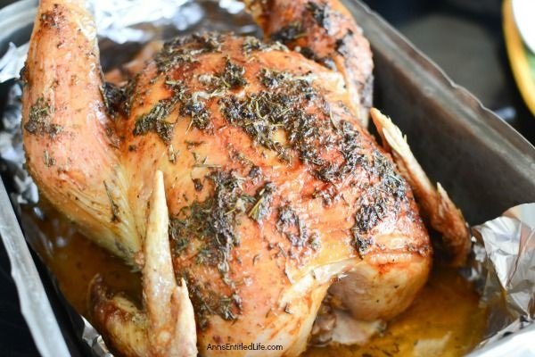 Easy Oven Roasted Turkey Recipe. A whole turkey is easier to make than you might think! Use this easy oven roasted turkey recipe the next time you want to make a whole bird. The directions are easy to follow, and your poultry meal will be simply delicious.