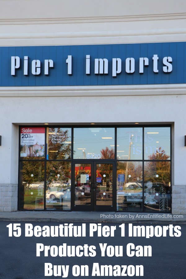 Pier 1 Imports is a great place to find tons of unique decorative items for your home. And if you are a fan of this fun home store, I have great news for you! You can now buy a variety of amazing Pier 1 products on Amazon thanks to their new Amazon shop.