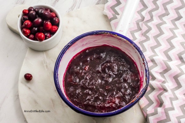 The Best Cranberry Sauce Recipe - ever! This super easy-to-make fresh cranberry sauce is simply delicious. If you ever thought that making your own cranberry sauce was difficult, disabuse yourself of that notion as nothing could be further from the truth. I was shocked at not only how easy cranberry sauce is to make, but how much better it tastes than pre-made or canned cranberry sauce. If you are looking for an easy, delicious cranberry recipe, this is it!